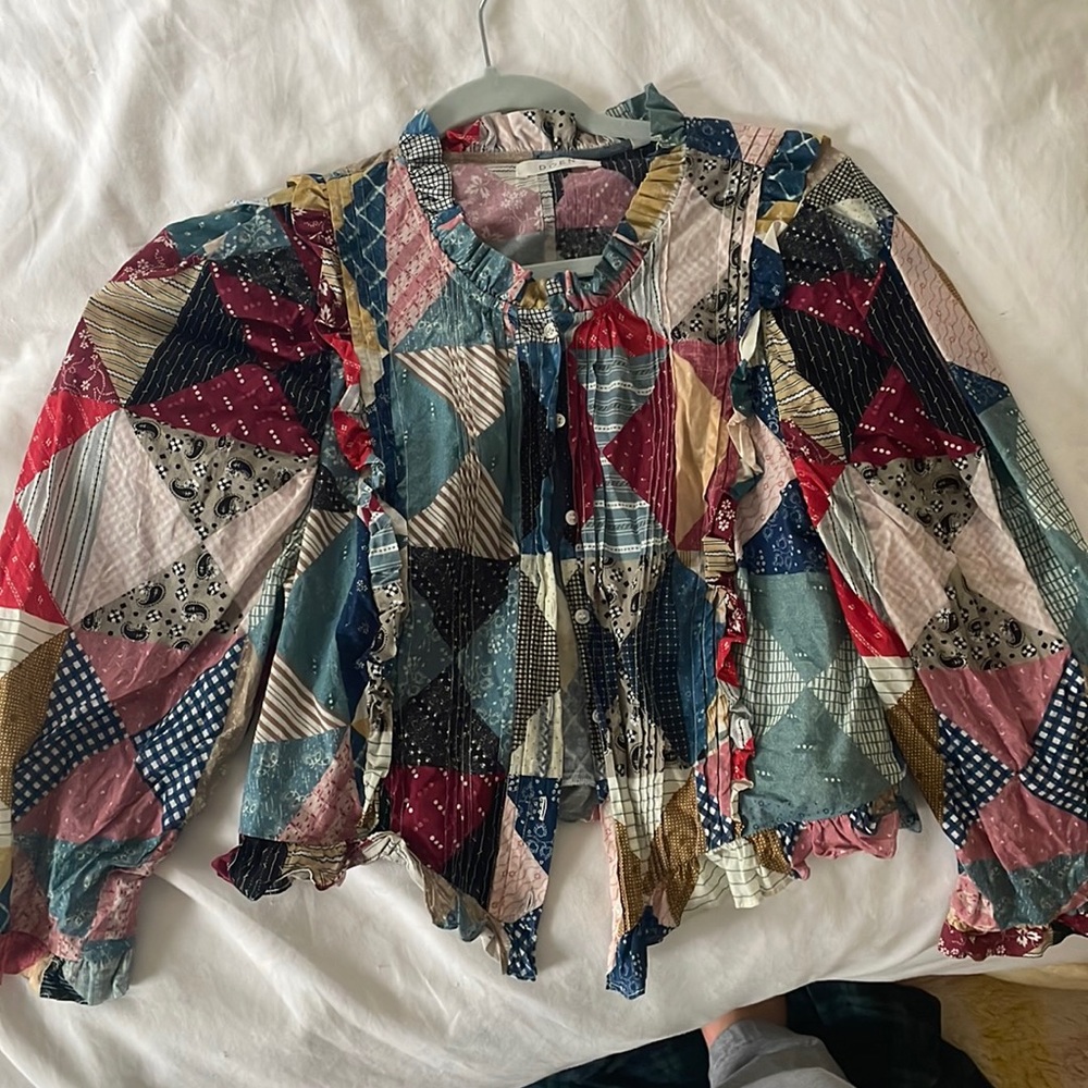 Doen patchwork top